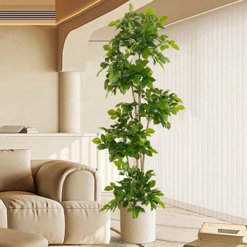 Ficus Lyrata Tree - Grandes fausses plantes artificielles de 2